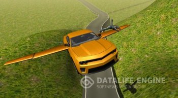 Flying Muscle Car Simulator 3D   -  