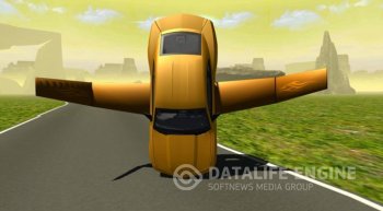 Flying Muscle Car Simulator 3D   -  