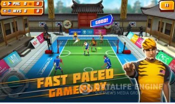 Roll Spike Sepak Takraw  Android