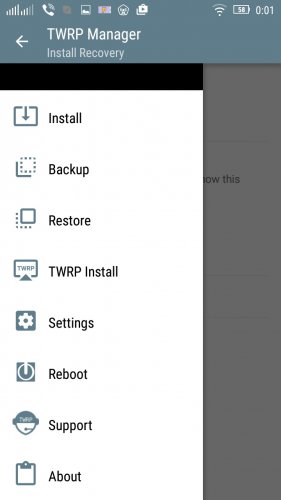 TWRP recovery  